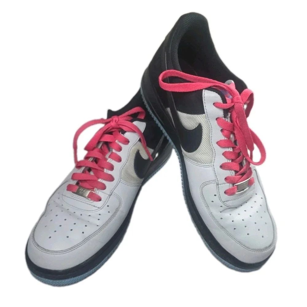 Nike Air Force 1 Low 07 Flamingo Vintage 2008 GreyBlackPink 315122-005 Men Sz 10